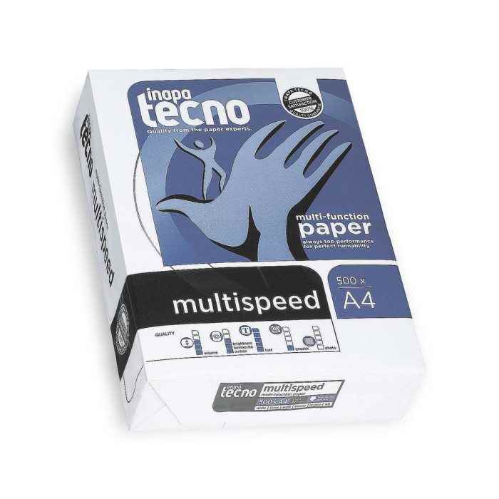 Palettenpreise Kopierpapier Druckerpapier inapa tecno multispeed 80g A4